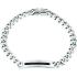 SECTOR Basic Bracelet for Male Black and Silver Stainless Steel SZS40 - 0