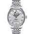 TISSOT Le Locle Powermatic 80 Open Heart Silver Dial 39.3mm Silver Stainless Steel Bracelet T006.407.11.033.02 - 0