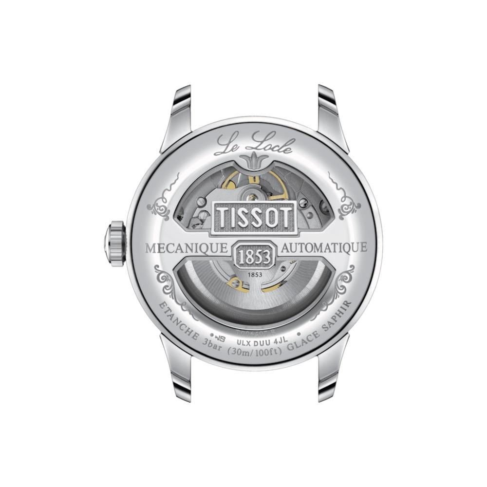 TISSOT Le Locle Powermatic 80 20th Anniversary Silver Dial 39.3mm Silver Stainless Steel Bracelet T006.407.11.033.03