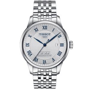 TISSOT Le Locle Powermatic 80 20th Anniversary Silver Dial 39.3mm Silver Stainless Steel Bracelet T006.407.11.033.03 - 41017