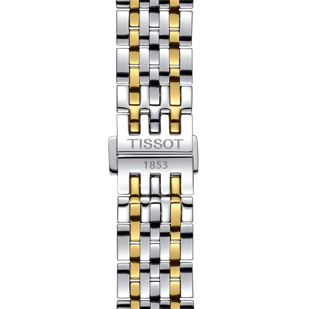 TISSOT Le Locle Powermatic 80 Silver Dial 39.3mm Two Tone Gold Stainless Steel Bracelet T006.407.22.033.01