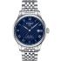 TISSOT Le Locle Powermatic 80 Blue Dial 39.3mm Silver Stainless Steel Bracelet T006.407.11.043.00 - 0