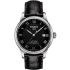 TISSOT Le Locle Powermatic 80 Black Dial 39.3mm Silver Stainless Steel Black Leather Strap T006.407.16.053.00 - 0