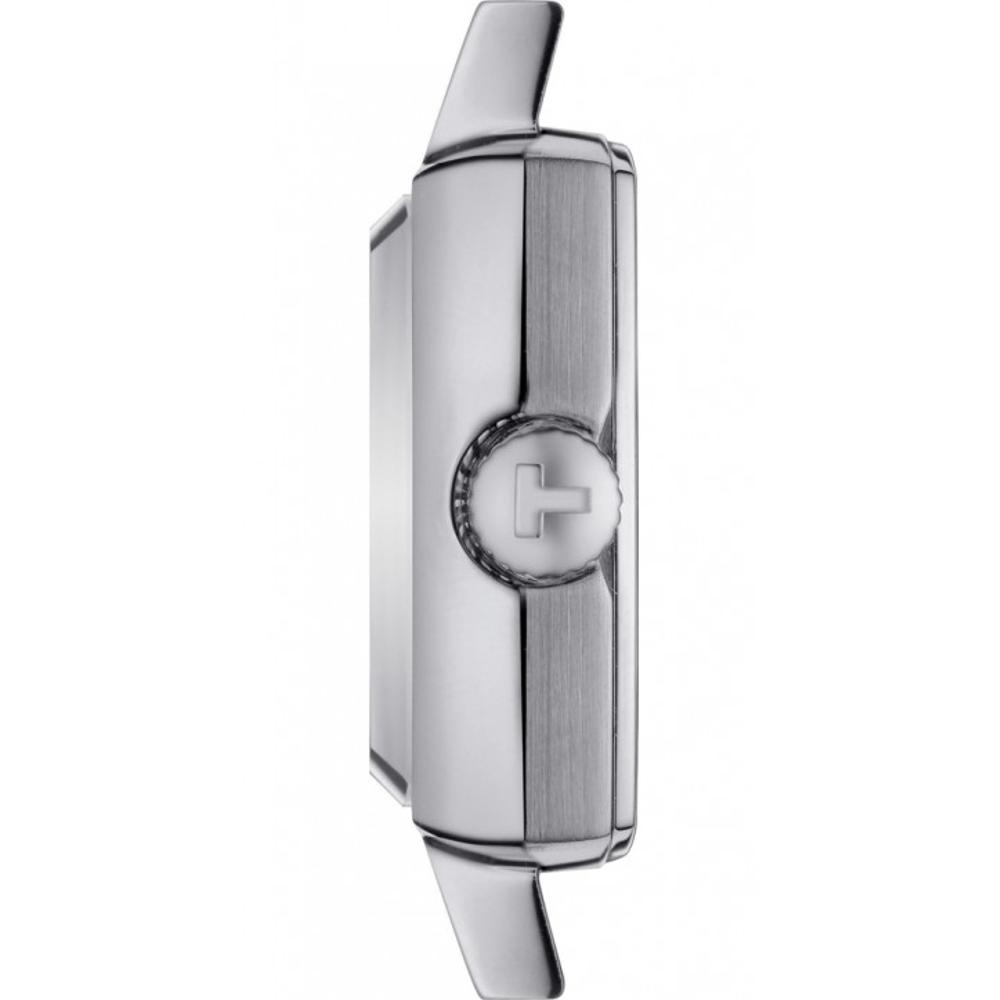TISSOT Lovely Square Silver Dial with Diamonds 20mm Silver Stainless Steel Bracelet T058.109.11.036.01