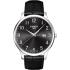 TISSOT Tradition Three Hands 42mm Silver Stainless Steel Black Leather Strap T063.610.16.052.00-0