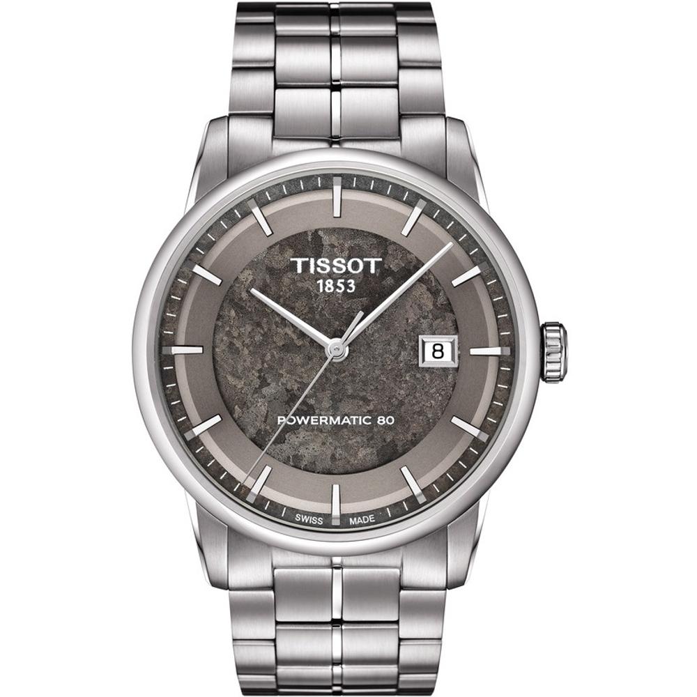 TISSOT Luxury Jungfraubahn Powermatic 80 Three Hands 41mm Silver Stainless Steel Bracelet T086.407.11.061.10