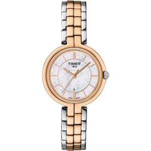 TISSOT Flamingo Three Hands 30mm Two Tone Rose Gold & Silver Stainless Steel Bracelet T094.210.22.111.00 - 2548