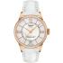 TISSOT Chemin Des Tourelles Powermatic 80 Lady Three Hands 32mm Rose Gold Stainless Steel White Leather Strap T099.207.36.118.00 - 0