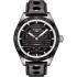 TISSOT PRS 516 Automatic Small Seconds 42mm Silver Stainless Steel Black Leather Strap T100.428.16.051.00 - 0