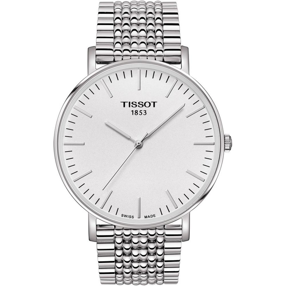 TISSOT Everytime Large White Dial 42mm Silver Stainless Steel Bracelet T109.610.11.031.00