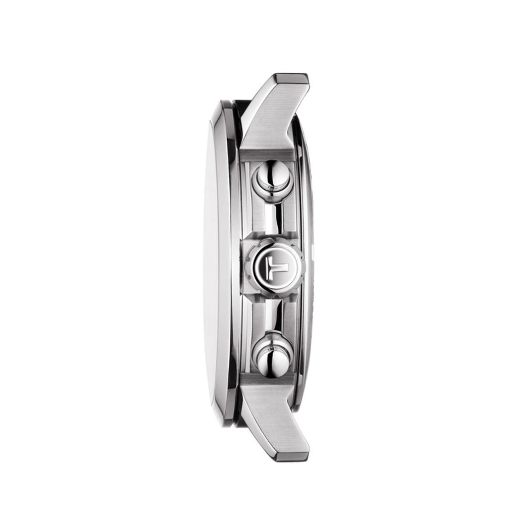 TISSOT PRC 200 Chronograph Black Dial 42mm Silver Stainless Steel Bracelet T114.417.11.057.00