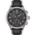 TISSOT XL Vintage Chronograph Anthracite Dial 45mm Silver Stainless Steel Black Leather Strap T116.617.16.062.00 - 0