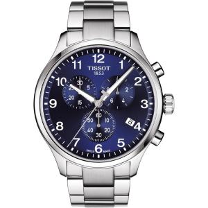 TISSOT XL Classic Chronograph Blue Dial 45mm Silver Stainless Steel Bracelet T116.617.11.047.01 - 4398