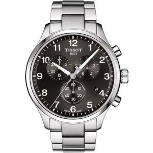TISSOT XL Classic Chronograph Grey Dial 45mm Silver Stainless Steel Bracelet T116.617.11.057.01 - 4404