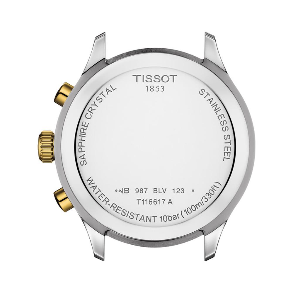 TISSOT XL Classic Chronograph 45mm Two Tone Gold & Silver Stainless Steel Bracelet T116.617.22.091.00