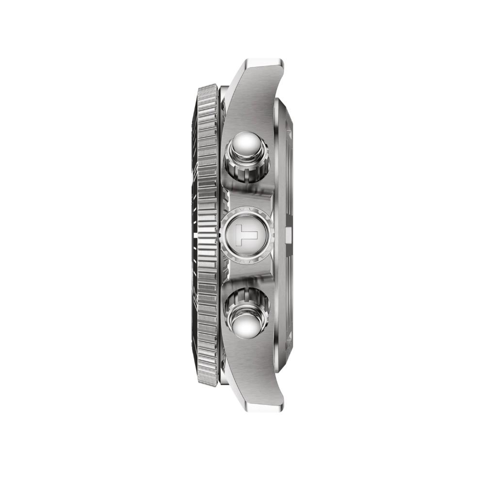 TISSOT Seastar 1000 Quartz Chronograph Gray Gradient Dial 38mm Silver Stainless Steel Bracelet T120.217.11.061.00