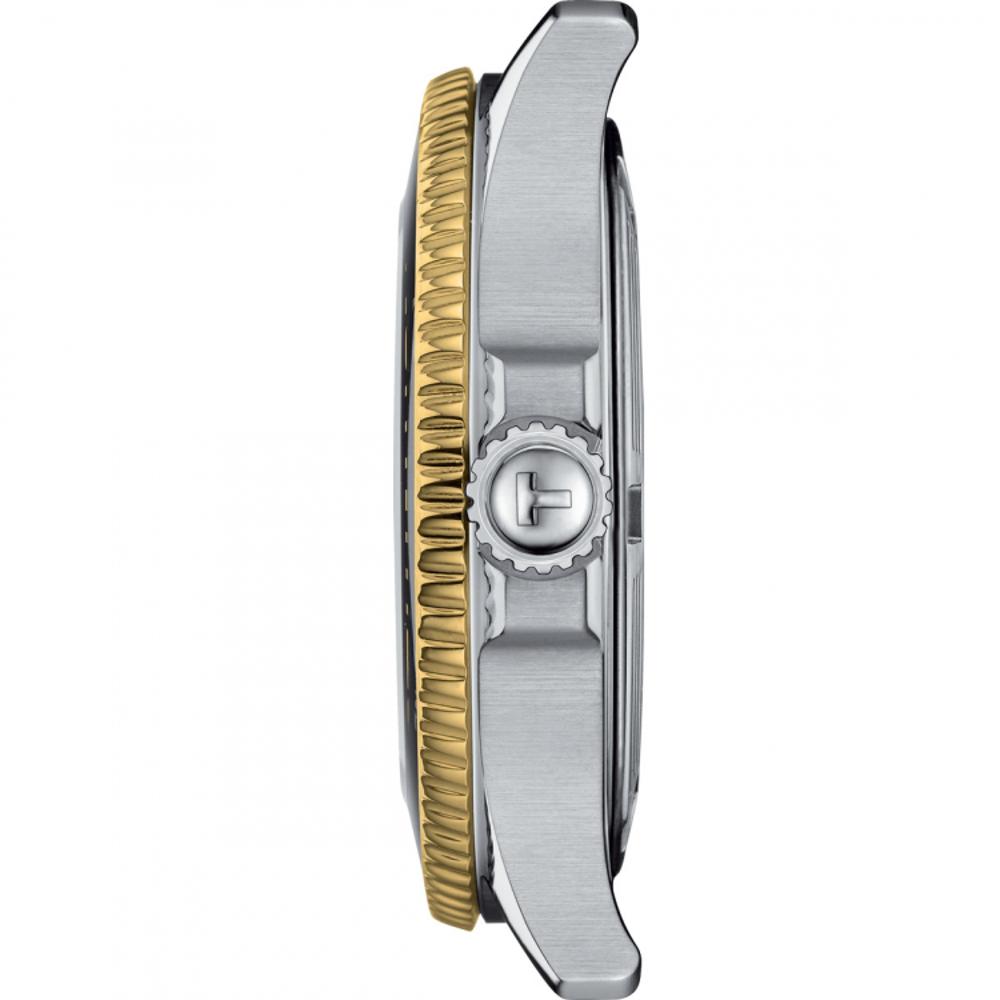 TISSOT Seastar 1000 Quartz Black Dial 36mm Silver Stainless Steel Bracelet T120.210.21.051.00