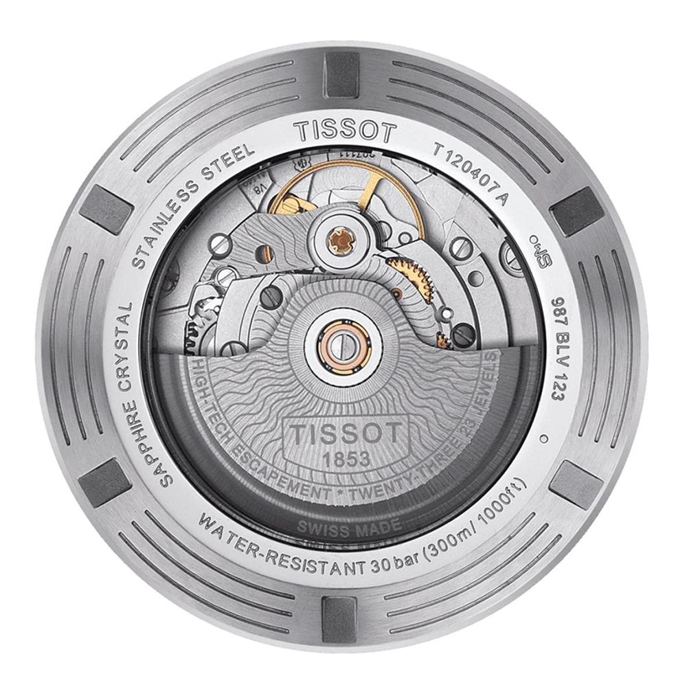 TISSOT Seastar 1000 Powermatic 80 Black Dial 43mm Silver Stainless Steel Bracelet T120.407.11.051.00