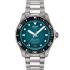 TISSOT Seastar 1000 Powermatic 80 Graded Turquoise-Black Dial 40mm Silver Stainless Steel Bracelet T120.807.11.091.00 - 0