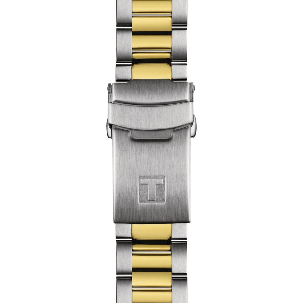 TISSOT Seastar 1000 Powermatic 80 Graded Grey-Black Dial 40mm Two Tone Gold Stainless Steel Bracelet T120.807.22.051.00