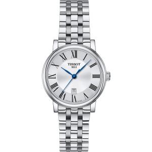 TISSOT Carson Silver Dial 30mm Silver Stainless Steel Bracelet T122.210.11.033.00 - 19994