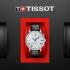 TISSOT Carson Premium Chronograph 41mm Silver Stainless Steel Black Leather Strap T122.417.16.033.00 - 4