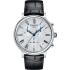 TISSOT Carson Premium Chronograph 41mm Silver Stainless Steel Black Leather Strap T122.417.16.033.00 - 0