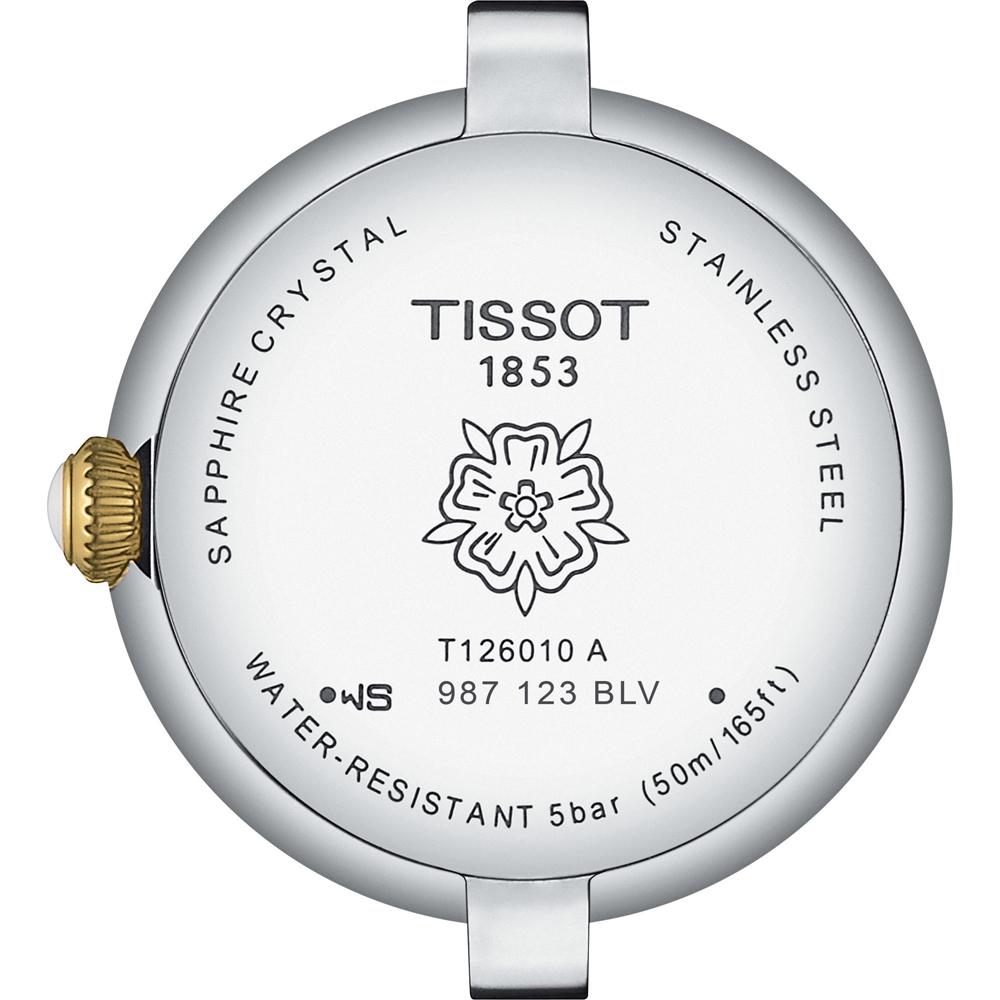 TISSOT Bellissima 26mm Two Tone Gold & Silver Stainless Steel Bracelet T126.010.22.013.00