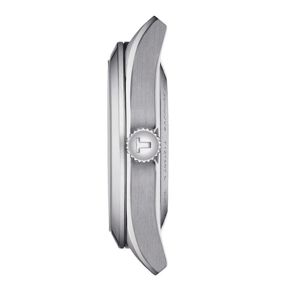 TISSOT Gentleman Powermatic 80 Open Heart Rhodium Dial 40mm Silver Stainless Steel Bracelet T127.407.11.081.00
