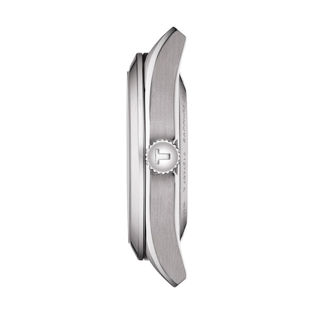 TISSOT Gentleman Powermatic 80 Silicium Three Hands 40mm Silver Stainless Steel Bracelet T127.407.11.061.01