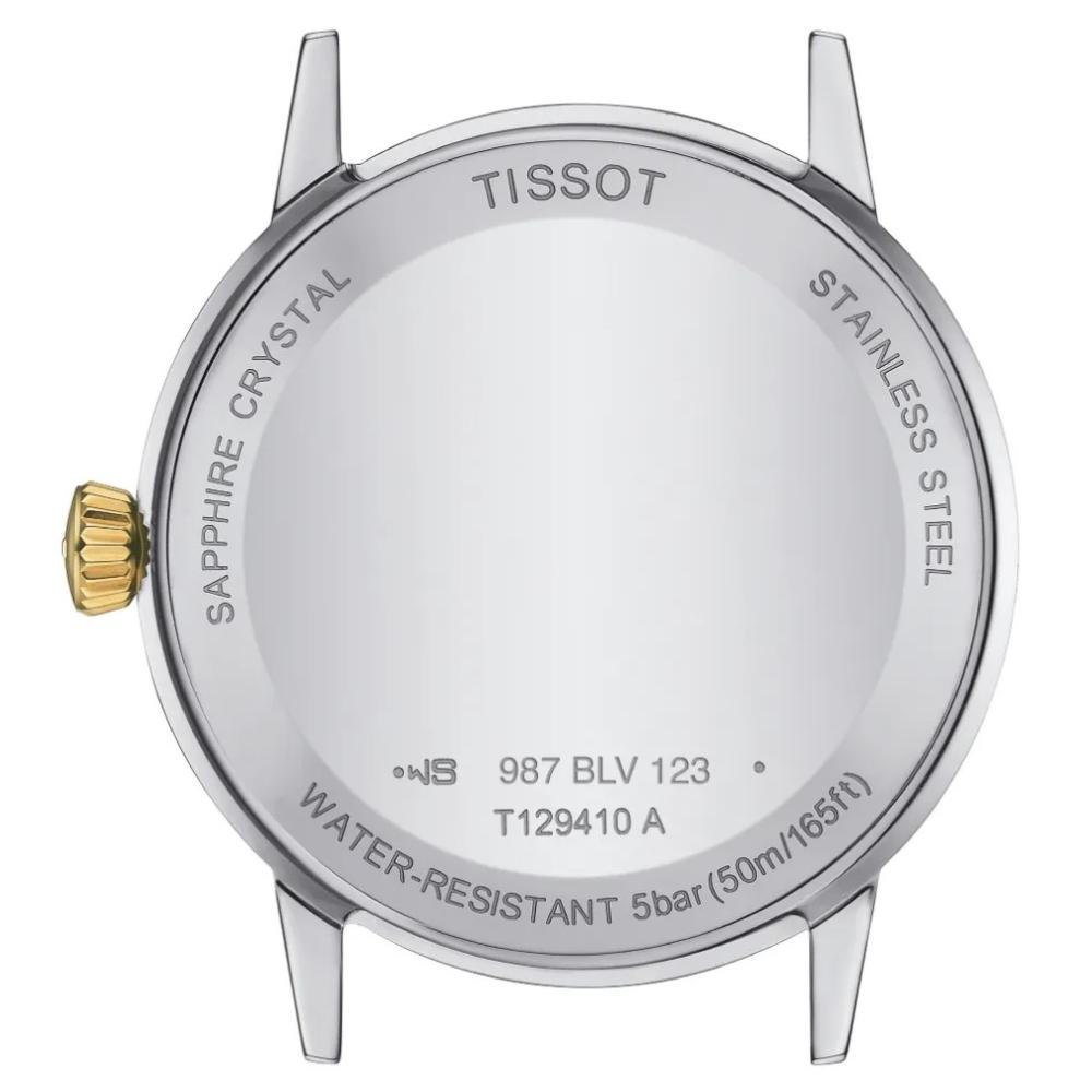 TISSOT Classic Dream Silver Dial 42mm Two Tone Gold Stainless Bracelet T129.410.22.031.00