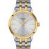 TISSOT Classic Dream Silver Dial 42mm Two Tone Gold Stainless Bracelet T129.410.22.031.00 - 0