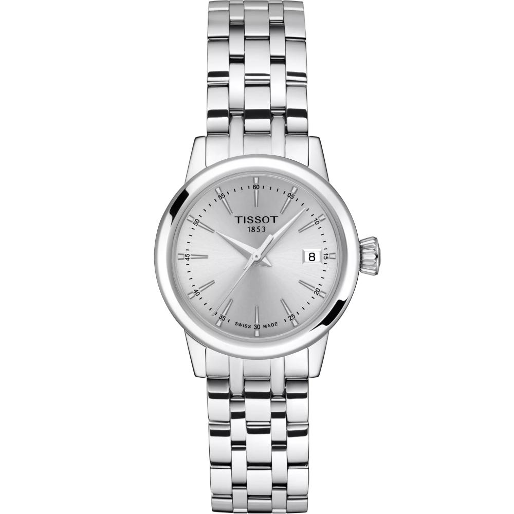 TISSOT Classic Dream Lady's Silver Dial 28mm Silver Stainless Steel Bracelet T129.210.11.031.00