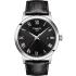 TISSOT Classic Dream Black Dial 42mm Silver Stainless Steel Black Leather Strap T129.410.16.053.00 - 0