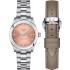 TISSOT T-My Lady Automatic Pink Dial with Diamonds 29.3mm Silver Stainless Steel Bracelet T132.007.11.336.00 - 1