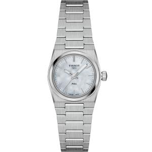 TISSOT PRX 25 White Pearl Dial 25mm Silver Stainless Steel Bracelet T137.010.11.111.00 - 53890