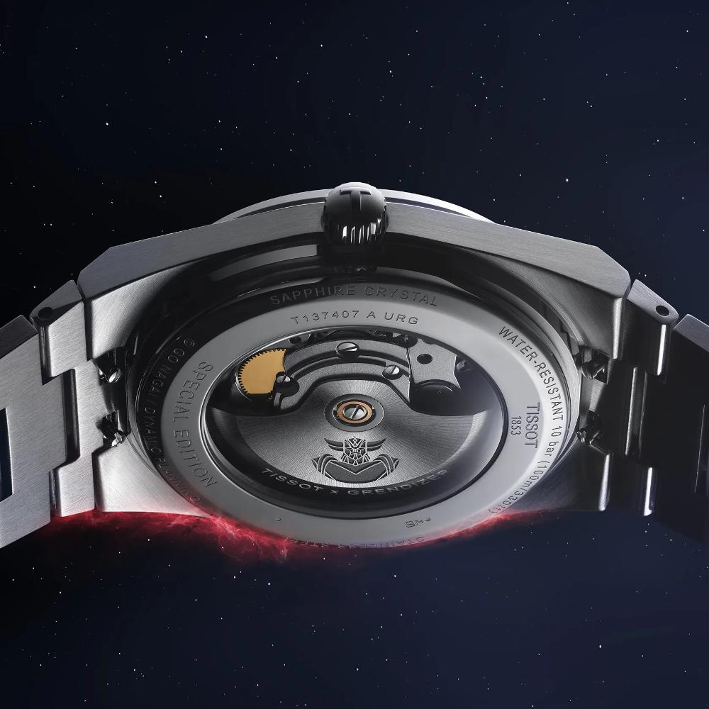 TISSOT PRX 40 UFO Robot Grendizer Powermatic 80 Blue Dial 40mm Silver Stainless Steel Bracelet T137.407.11.041.02 - 11