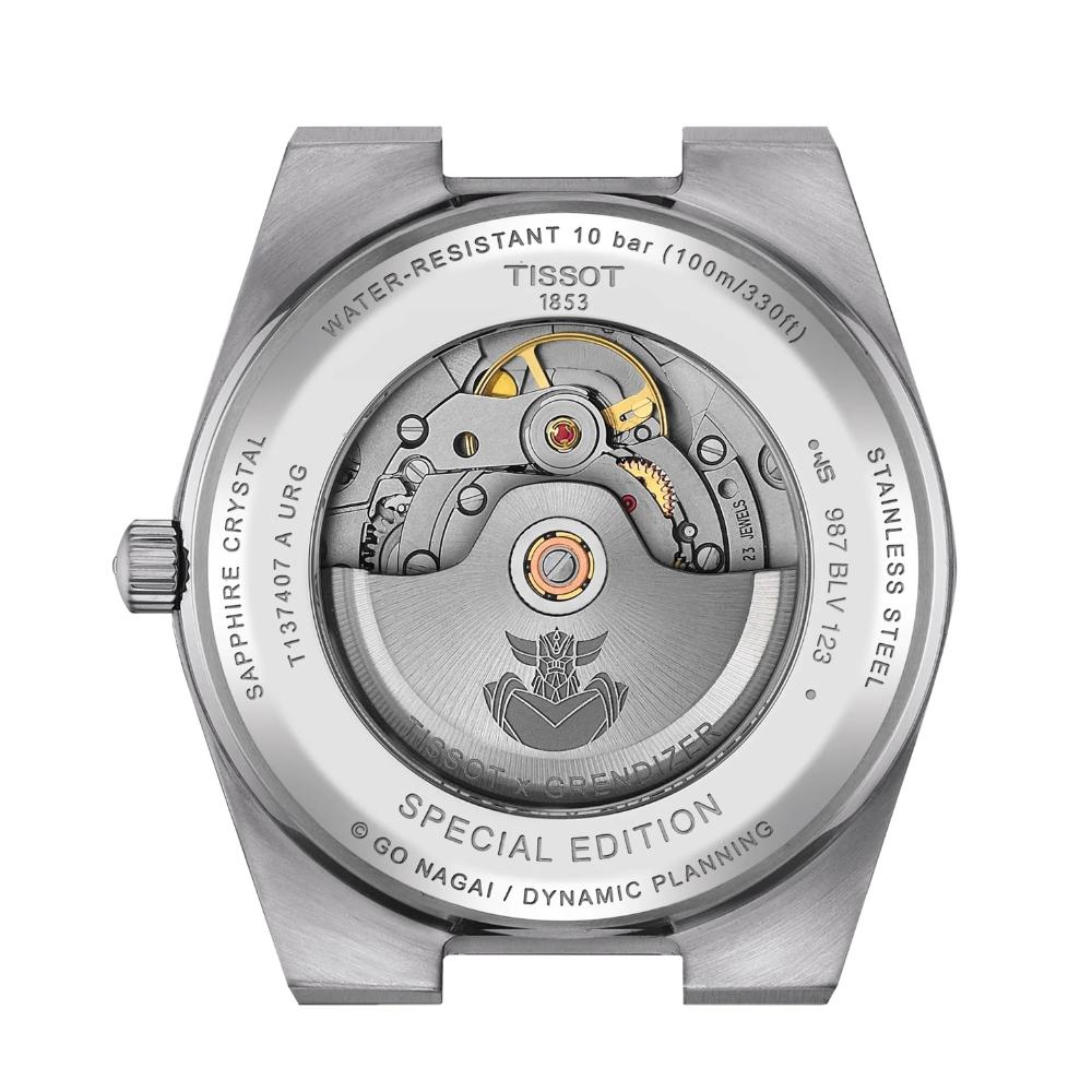 TISSOT PRX 40 UFO Robot Grendizer Powermatic 80 Blue Dial 40mm Silver Stainless Steel Bracelet T137.407.11.041.02 - 6