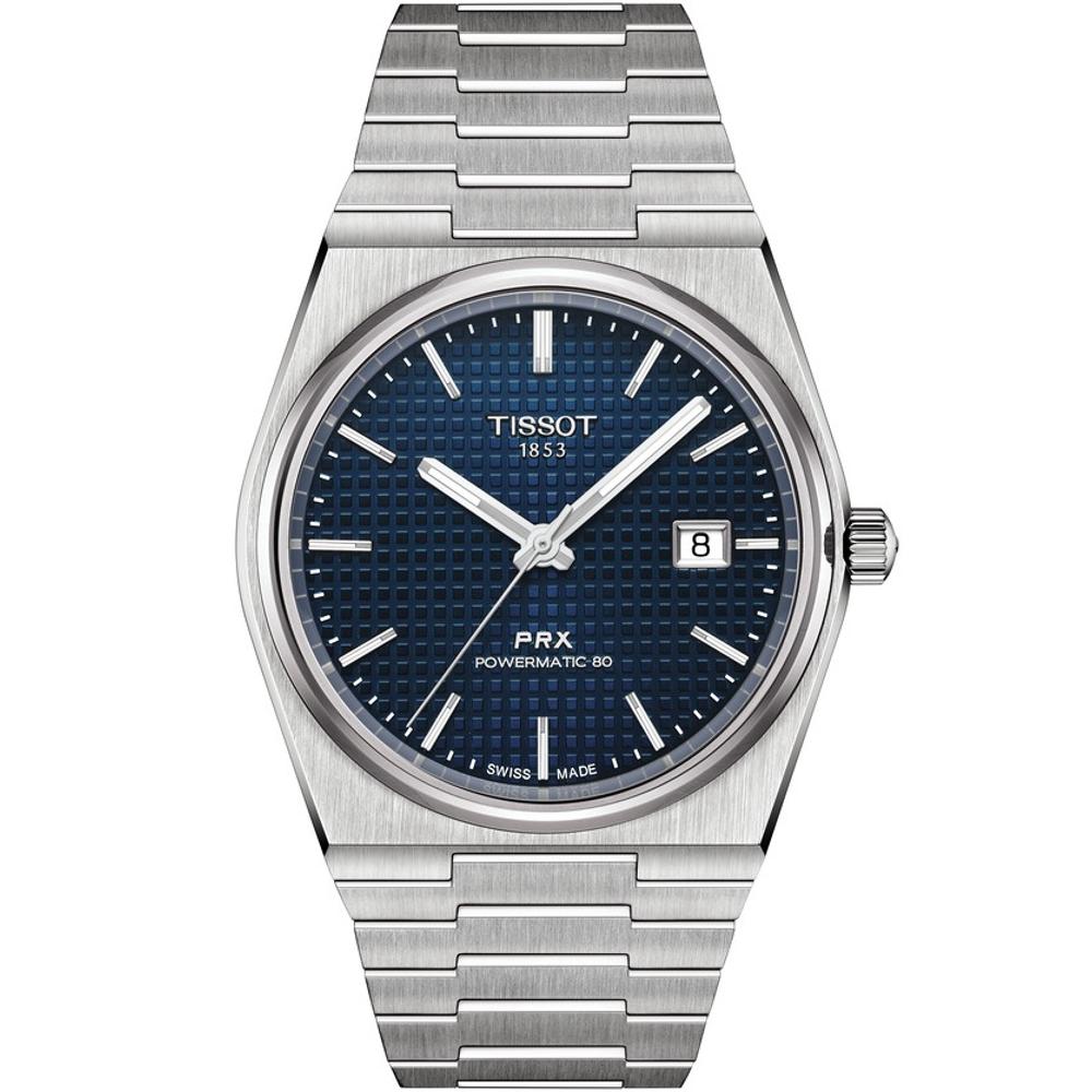 TISSOT PRX 40 Powermatic 80 Blue Dial 40mm Silver Stainless Steel Bracelet T137.407.11.041.00