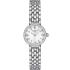 TISSOT Lovely Round White Pearl Dial 19.5mm Silver Stainless Steel Bracelet T140.009.11.111.00 - 0