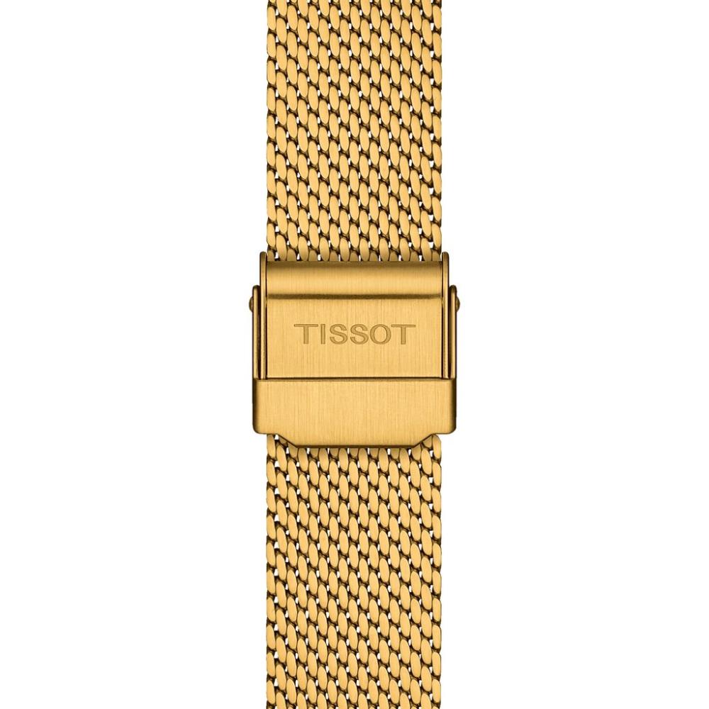 TISSOT Everytime Gold Dial 34mm Gold Stainless Steel Mesh Bracelet T143.210.33.021.00