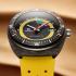 TISSOT Sideral S Powermatic 80 41mm Yellow Rubber Strap T145.407.97.057.00-5