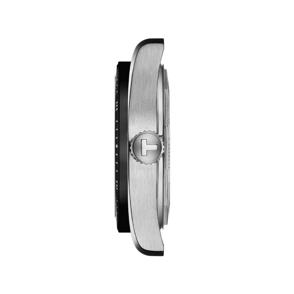 TISSOT PR516 Powermatic 80 Black Dial 38mm Silver Stainless Steel Bracelet T149.417.11.051.00