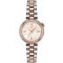 TISSOT Desir White Pearl Dial 28mm Two Tone Rose Gold Stainless Steel Bracelet T152.010.22.118.00 - 0