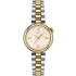 TISSOT Desir White Pearl Dial 28mm Two Tone Gold Stainless Steel Bracelet T152.010.22.118.01 - 0