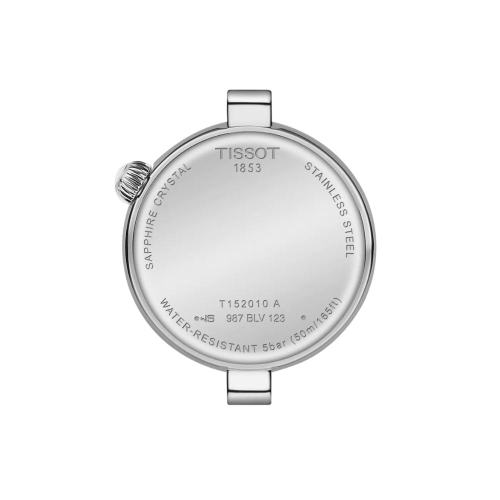 TISSOT Desir White Pearl Dial with Diamonds 28mm Silver Stainless Steel Bracelet T152.010.11.116.00