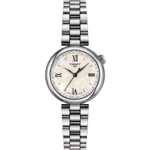 TISSOT Desir White Pearl Dial 28mm Silver Stainless Steel Bracelet T152.010.11.118.00 - 53627