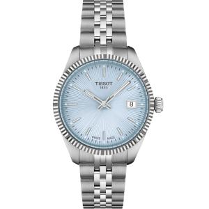 TISSOT Ballade Ice Blue Dial 34mm Silver Stainless Steel Bracelet T156.210.11.351.00 - 53909