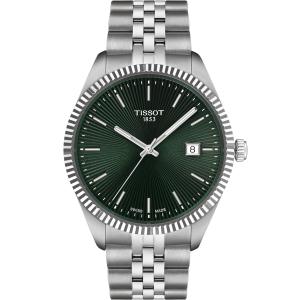 TISSOT Ballade Green Dial 40mm Silver Stainless Steel Bracelet T156.410.11.091.00 - 53928