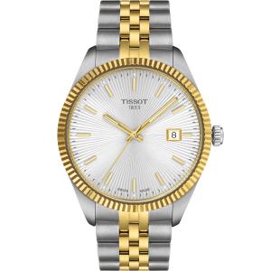 TISSOT Ballade Silver Dial 40mm Two Tone Gold Stainless Steel Bracelet T156.410.22.031.00 - 53945